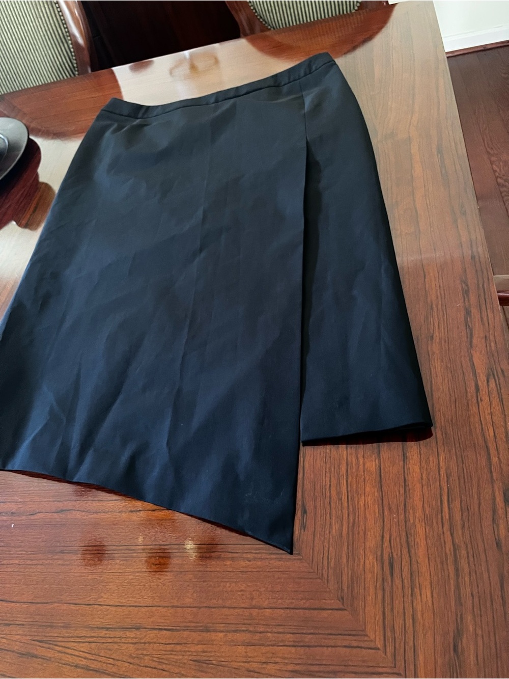 Black Asymmetric Skirt size 8
